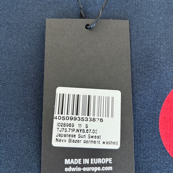 Edwin Japanese Sun Crew Sweat, small - Picture 7 of 7